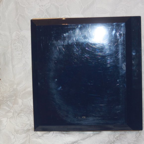 Vintage Photo/Picture Album Blue Natulus Seashell Scrapbook Laquer - Picture 4 of 4